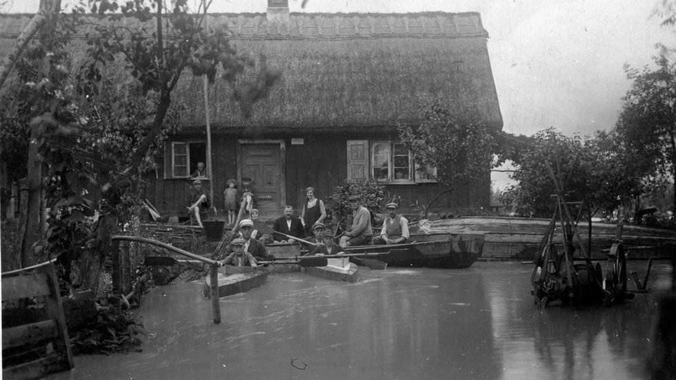 Niedziela w Wiączeminie (wiosna 1924 r.).